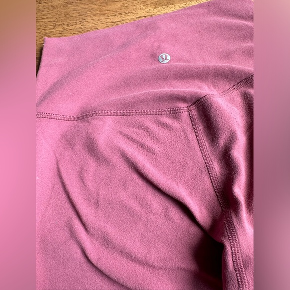 Lululemon Align crop 21” in Misty Merlot (pink) - Size 4 - Picture 13 of 14